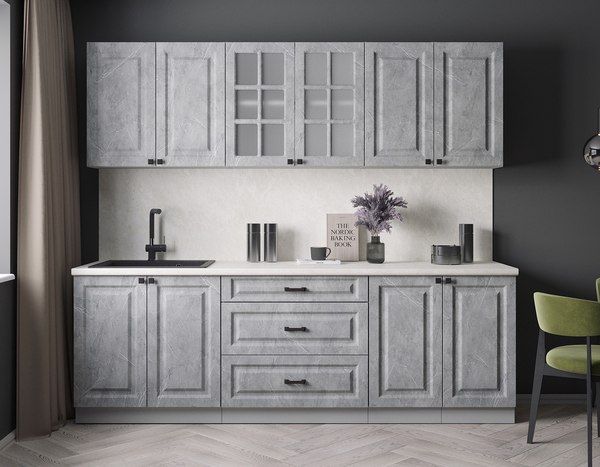 Кухонный гарнитур Интерлиния Мила Деко 2.4Б