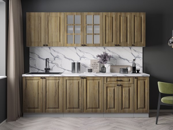 Кухонный гарнитур Интерлиния Мила Деко 2.5Б