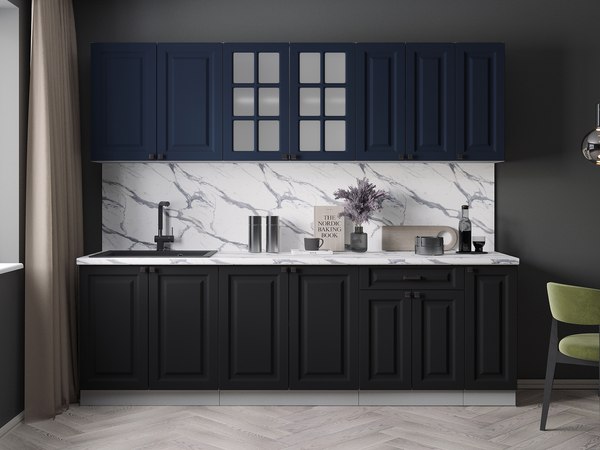 Кухонный гарнитур Интерлиния Мила Деко 2.5Б