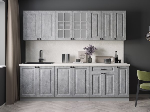 Кухонный гарнитур Интерлиния Мила Деко 2.5Б