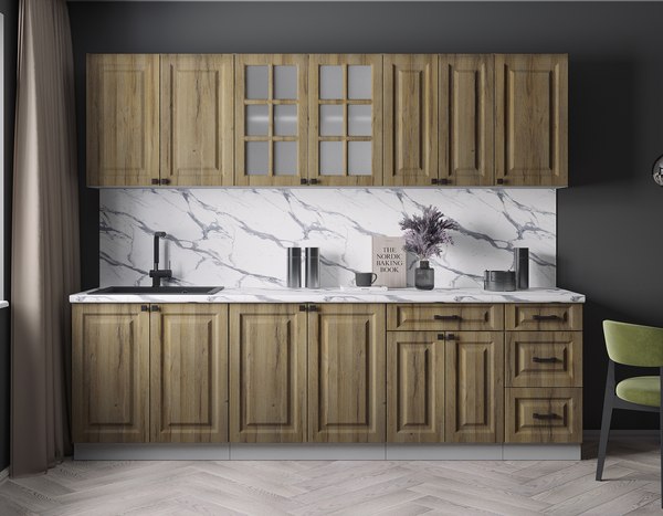 Кухонный гарнитур Интерлиния Мила Деко 2.6Б