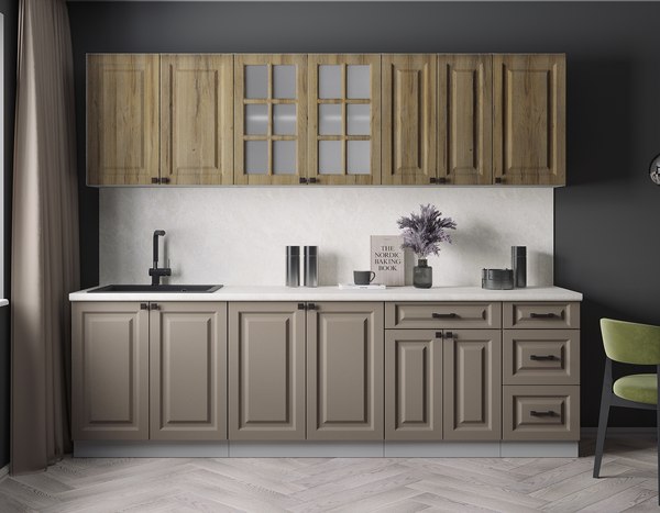 Кухонный гарнитур Интерлиния Мила Деко 2.6Б