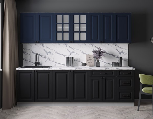 Кухонный гарнитур Интерлиния Мила Деко 2.6Б