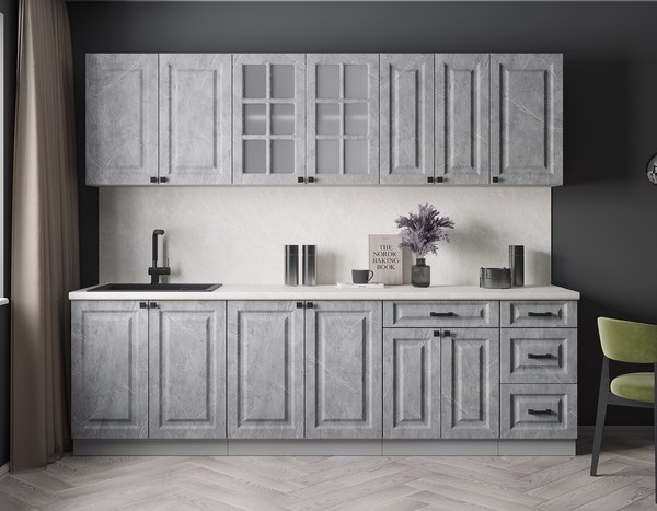 Кухонный гарнитур Интерлиния Мила Деко 2.6Б