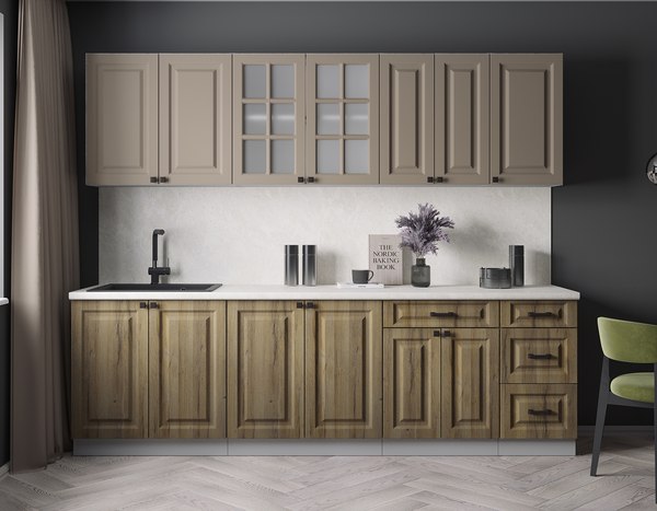 Кухонный гарнитур Интерлиния Мила Деко 2.6Б