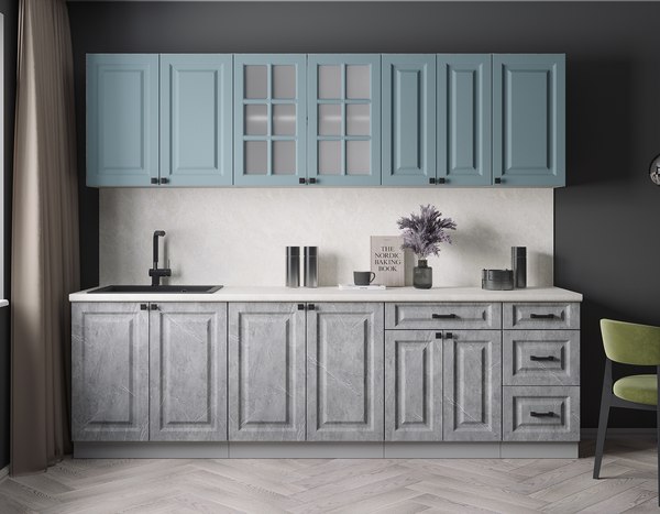 Кухонный гарнитур Интерлиния Мила Деко 2.6Б