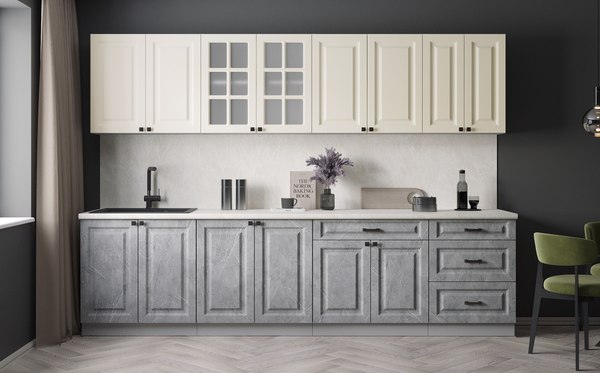 Кухонный гарнитур Интерлиния Мила Деко 3.0Б