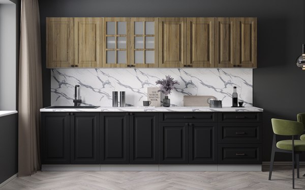 Кухонный гарнитур Интерлиния Мила Деко 3.0Б