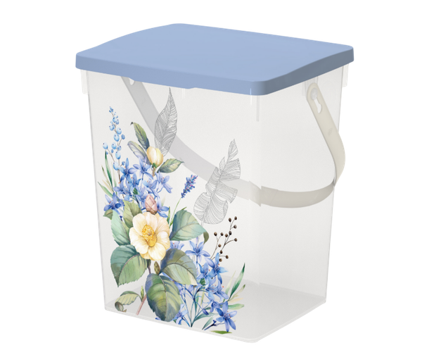 Контейнер для хранения Полимербыт Цветущий сад / 4349328 - фото