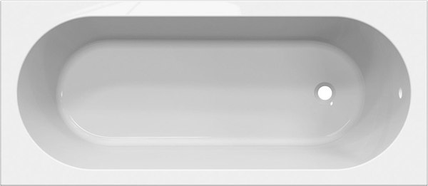 Ванна из искусственного мрамора Belux Борнео 160x70 - фото