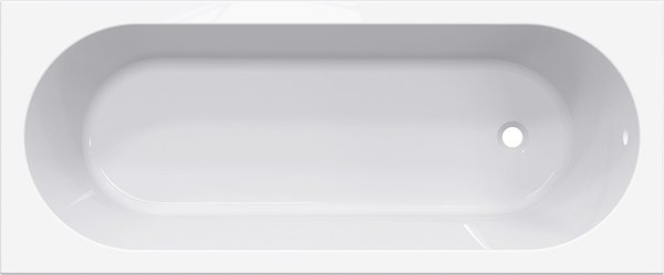 Ванна из искусственного мрамора Belux Борнео 170x70 - фото