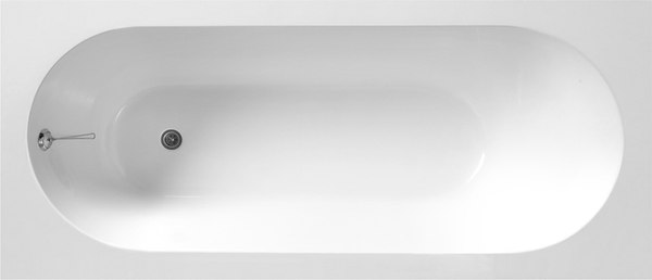 Ванна из искусственного мрамора Belux Борнео 170x75 - фото