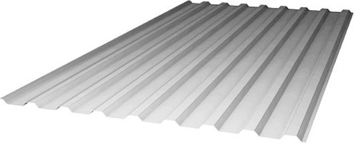 Монолитный поликарбонат Borrex Трапеция МП-20 2000x1050x0.8мм - фото