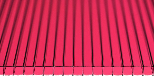 Сотовый поликарбонат TitanPlast Ultra 2100x6000х6мм 0.71кг/кв.м - фото