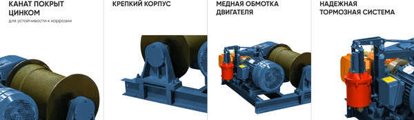 Лебедка электрическая Gearsen JM / GJM 50250