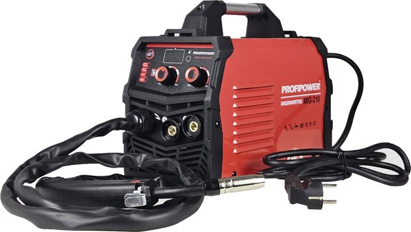 Инвертор сварочный Profipower MIG-210 MIG/MMA/TIG / E0256 - фото