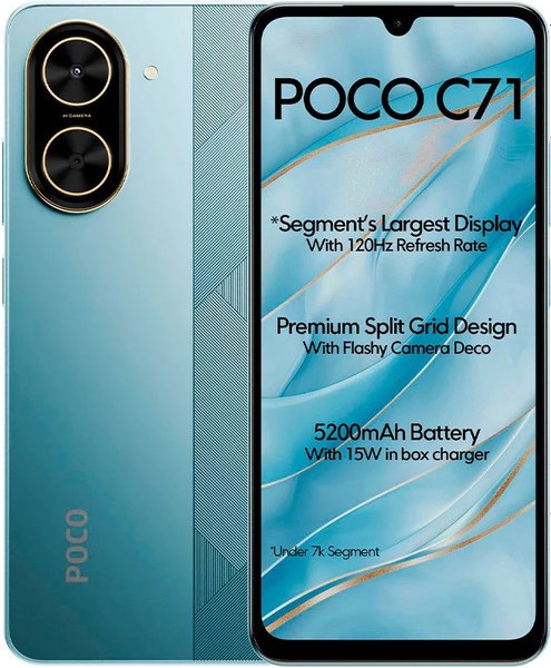 Смартфон POCO C71 3GB/64GB - фото