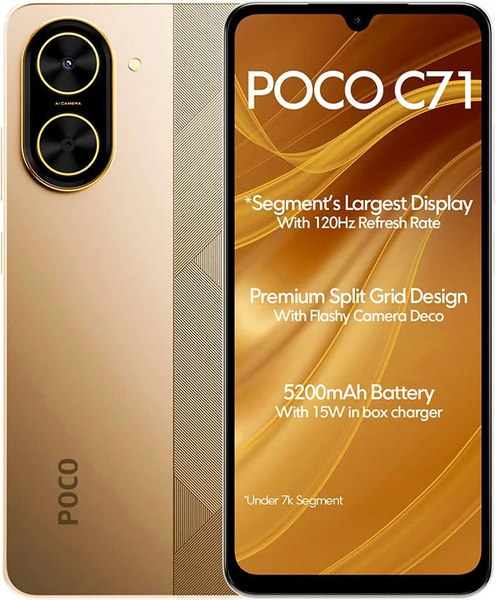 Смартфон POCO C71 4GB/128GB - фото