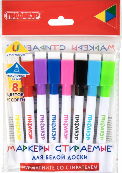 Набор маркеров Пифагор 152562 - фото