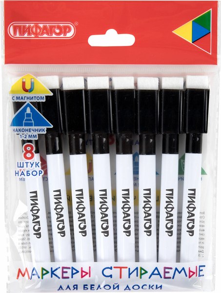 Набор маркеров Пифагор 152563 - фото