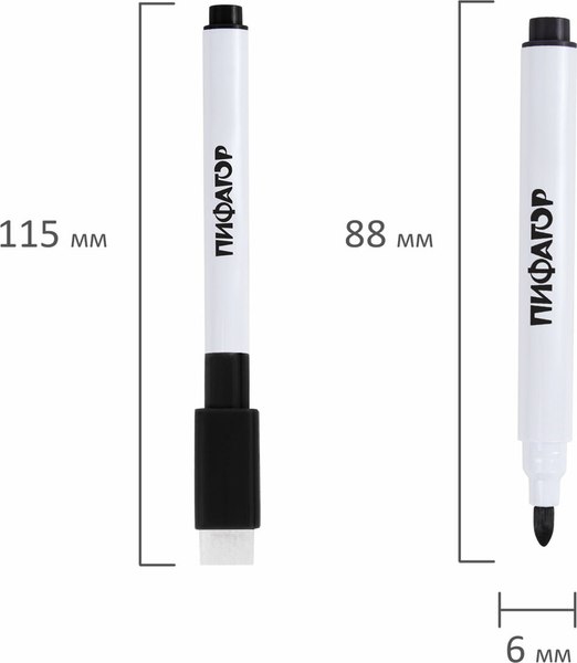 Набор маркеров Пифагор 152563