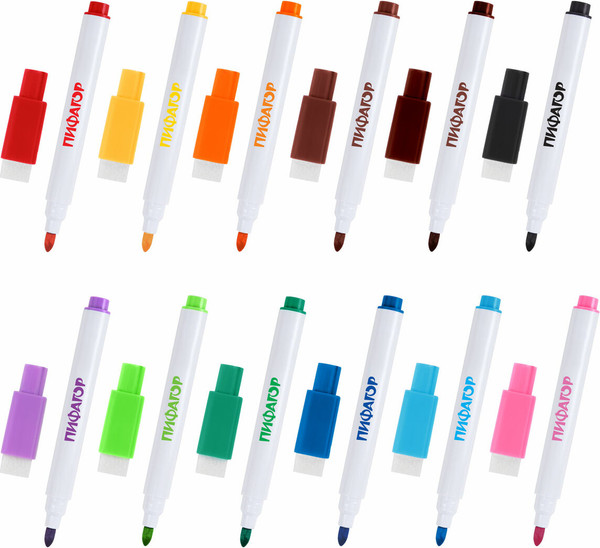 Набор маркеров Пифагор 152564