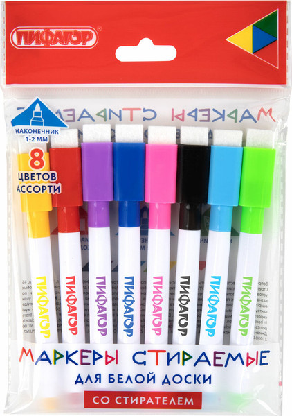 Набор маркеров Пифагор 152566 - фото