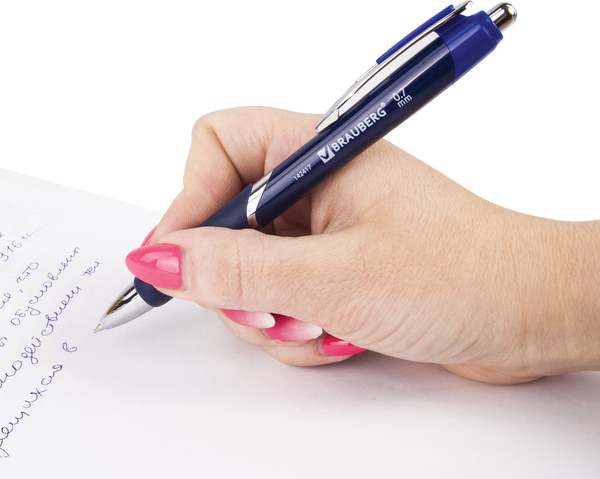 Ручка шариковая Brauberg Delta / 142417