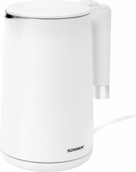 Электрочайник Sonnen KT-8719W / 454691 (белый)