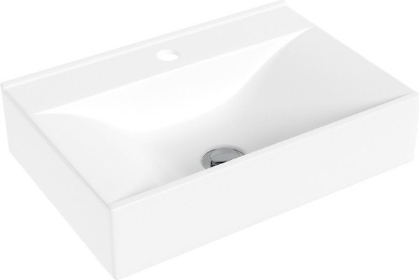 Умывальник со смесителем Lauter 21887B + Velvet 21СК696С с донным клапаном 21190CH