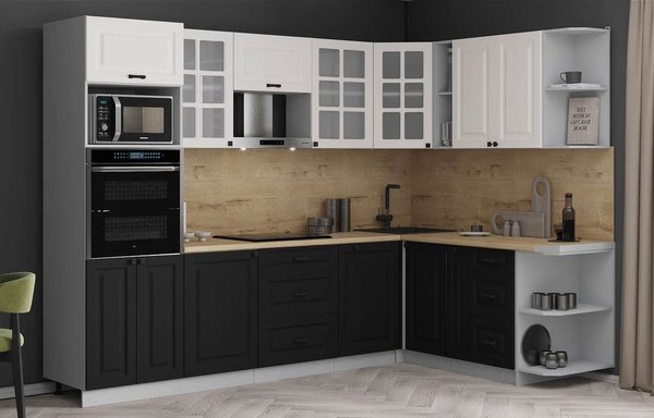 Кухонный гарнитур Интерлиния Мила Деко 1.88x2.8 PR