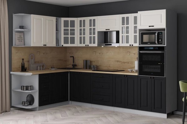 Кухонный гарнитур Интерлиния Мила Деко 1.88x3.0 LV