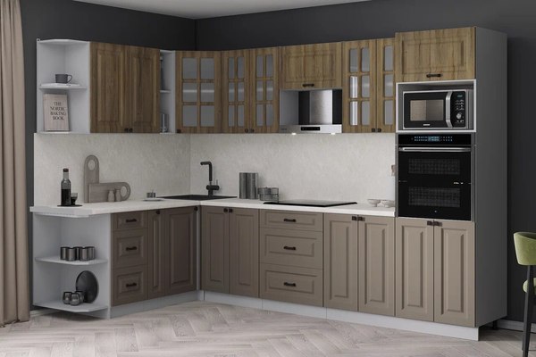 Кухонный гарнитур Интерлиния Мила Деко 1.88x3.0 LV