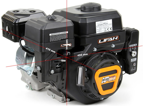 Двигатель бензиновый Lifan KP230E-R / 02046-03522