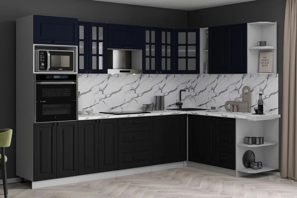 Кухонный гарнитур Интерлиния Мила Деко 1.88x3.0 PR