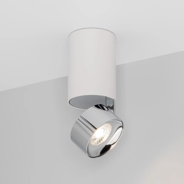 Точечный светильник Arlight SP-PLURIO-SURFACE-LONG-R77-9W Day4000 WH-CHR 36deg / 040373 - фото