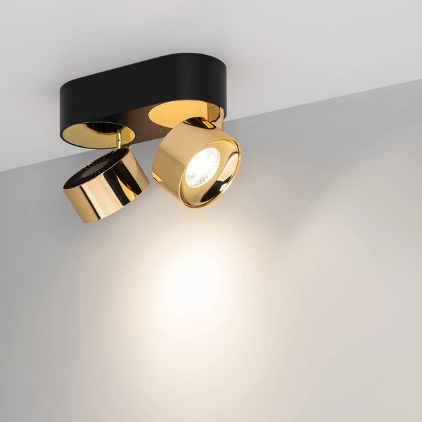 Точечный светильник Arlight SP-PLURIO-SURFACE-RS179x78-18W Day4000 BK-BRS 36deg / 040462 - фото