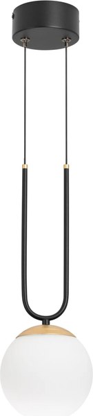 Потолочный светильник Arlight SP-BEADS-HANG-U-R130-10W Day4000 BK-GD 275deg / 036526 - фото