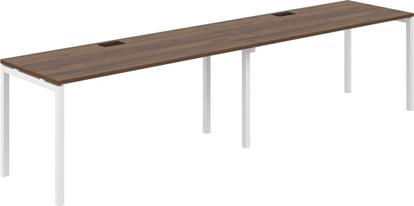 Комплект письменных столов Norden s-b-s 320х70х75 / SG.228.DM.44.WH - фото