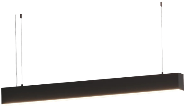 Потолочный светильник Arlight SP-LINE-HANG-6085-L1495-55W Warm3000 RAL9005 120deg / 051978 - фото