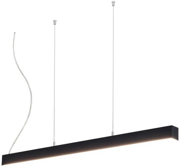 Потолочный светильник Arlight SP-LINE-HANG-5050-L1050-35W Warm3000 RAL9005 120deg / 056158 - фото