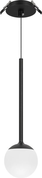 Потолочный светильник Arlight SP-BEADS-HANG-BUILT-T-R100-8W Warm3000 BK 180deg / 056419 - фото