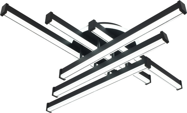 Потолочный светильник Mirastyle XL-70059/6M+1 SBK - фото