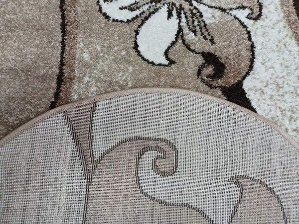 Коврик Витебские ковры Фризе Овал 12С4-ВИ f1673 z7o