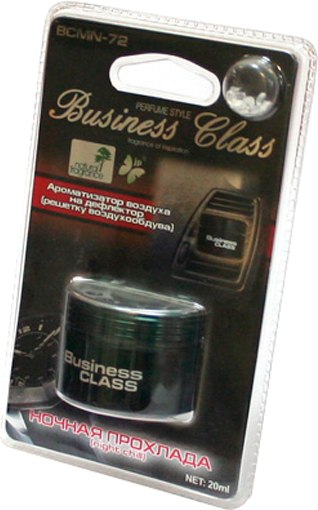 Ароматизатор автомобильный FKVJP Business Class Ночная прохлада BCMN-72 - фото