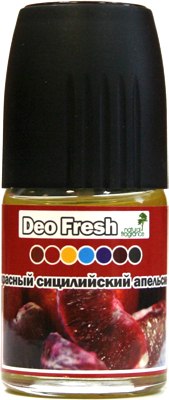 Освежитель автомобильный FKVJP Deo Fresh Красный сицилийский апельсин SPDF-181 - фото