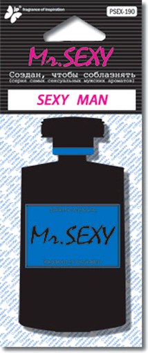 Ароматизатор автомобильный FKVJP Mr. Sexy Sexy Man PSEX-190 - фото