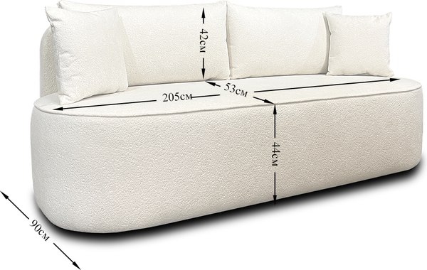 Диван Nord Star Вискан Angora