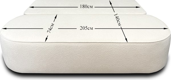 Диван Nord Star Вискан Angora