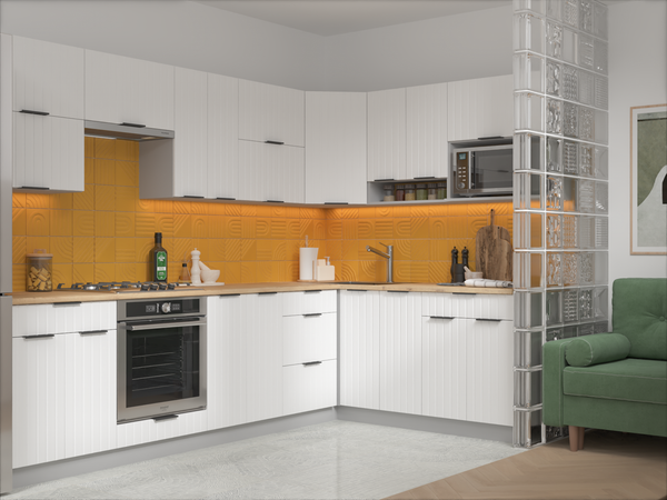 Шкаф навесной для кухни Arvento Корнелия Анта-плюс ВШУ угловой